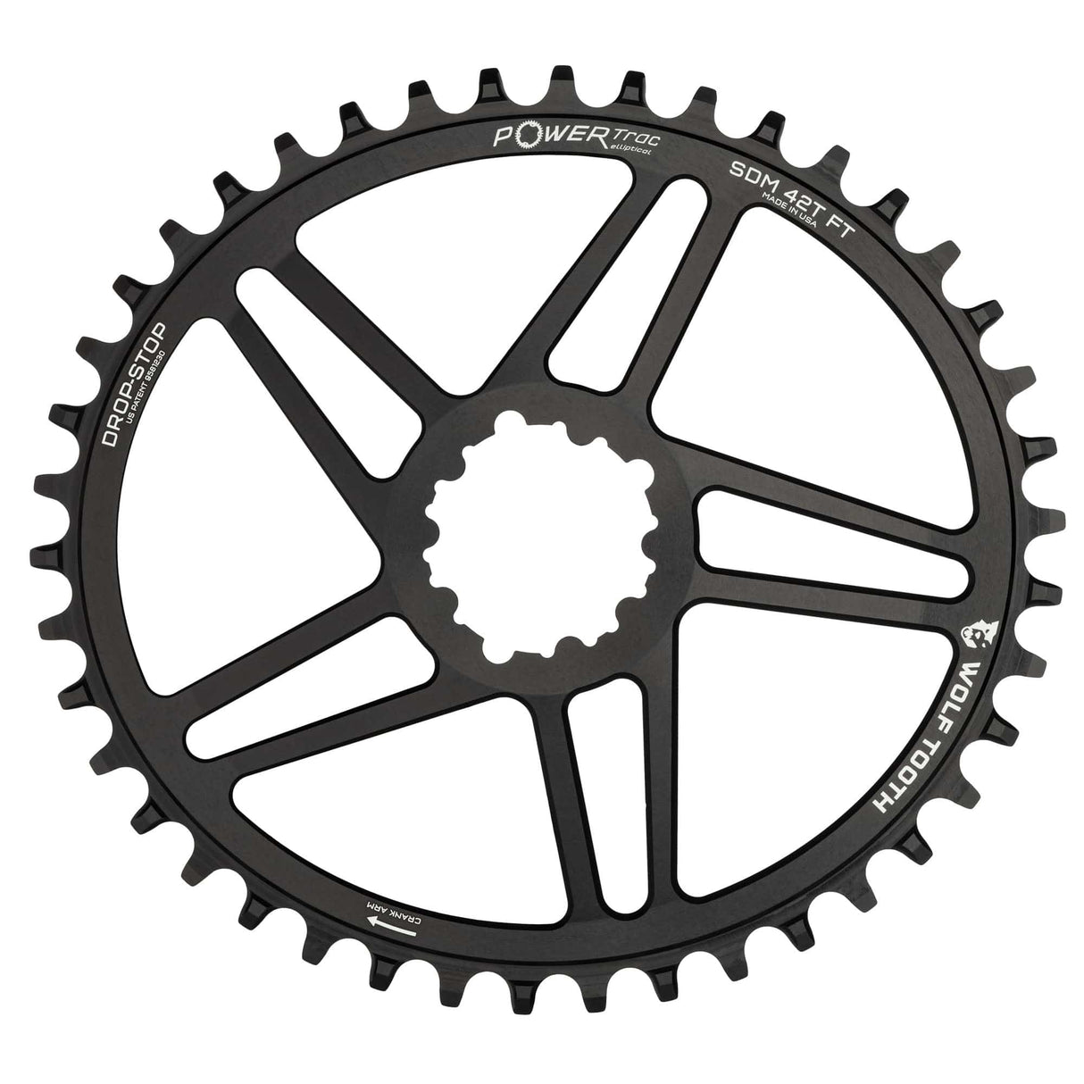 Oval Direct Mount Chainrings for SRAM 3-Bolt Gravel / Road Cranks