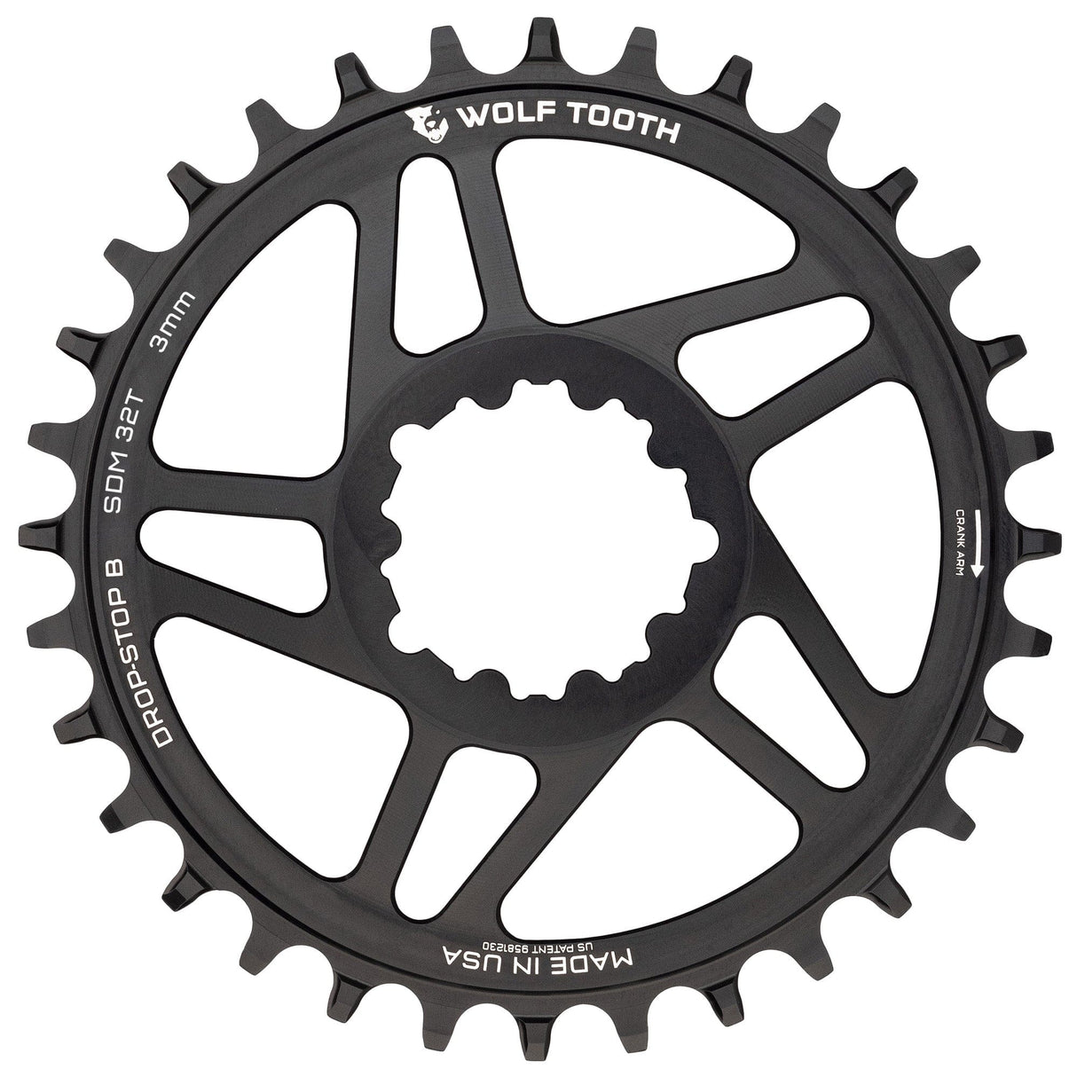 Direct Mount Chainrings for SRAM 3-bolt Cranks