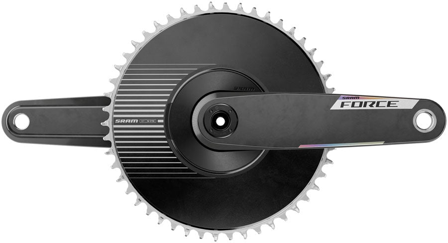SRAM Force 1 Crankset - 165mm 50t Aero Chainring 12/13-Speed 8-Bolt Direct Mount DUB Spinde Carbon E1
