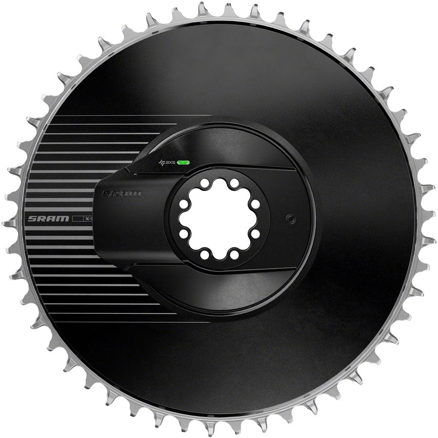 SRAM RED AXS Aero Power Meter Chainring Kit - 46t 12/13-Speed 8-Bolt Direct-Mount 6.5mm Offset BLK E1
