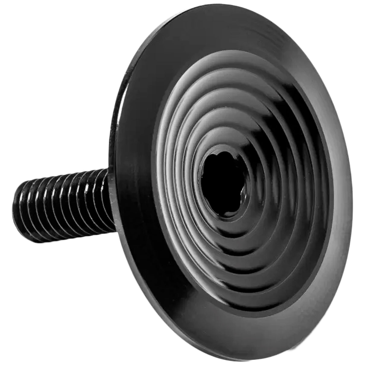 Integrated Top Cap, Black