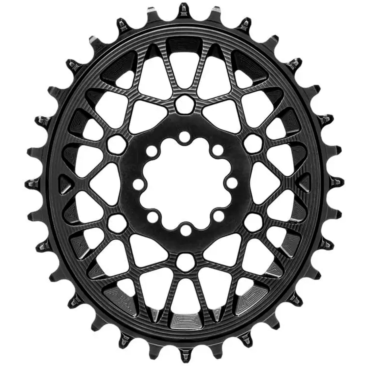 Oval SRAM T-Type DM 8-Hole Boost Chainring, 28T, Blk
