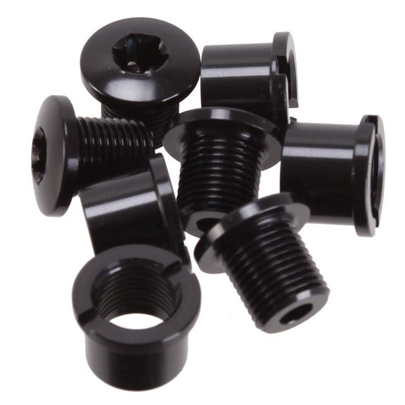 T-30 Chainring Bolt Set, Long Bolts and Nuts, 8pc