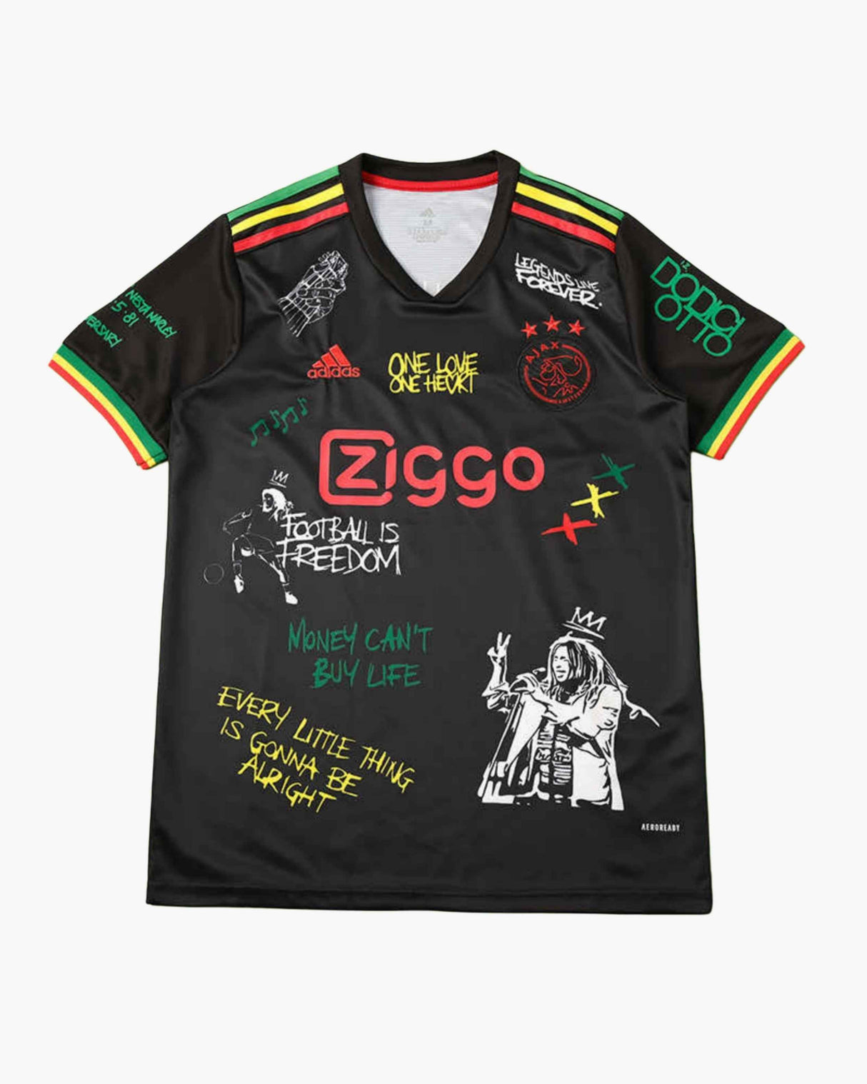 AJAX x BOB MARLEY BLACK PREMIUM KIT