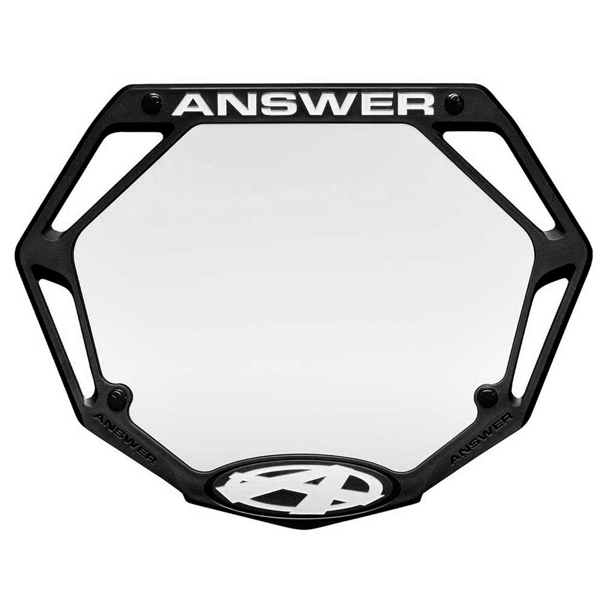 3D Number Plate, Pro, Black