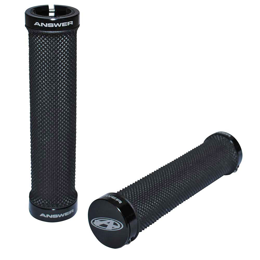 Pro Flangeless Knurley Grip, Black