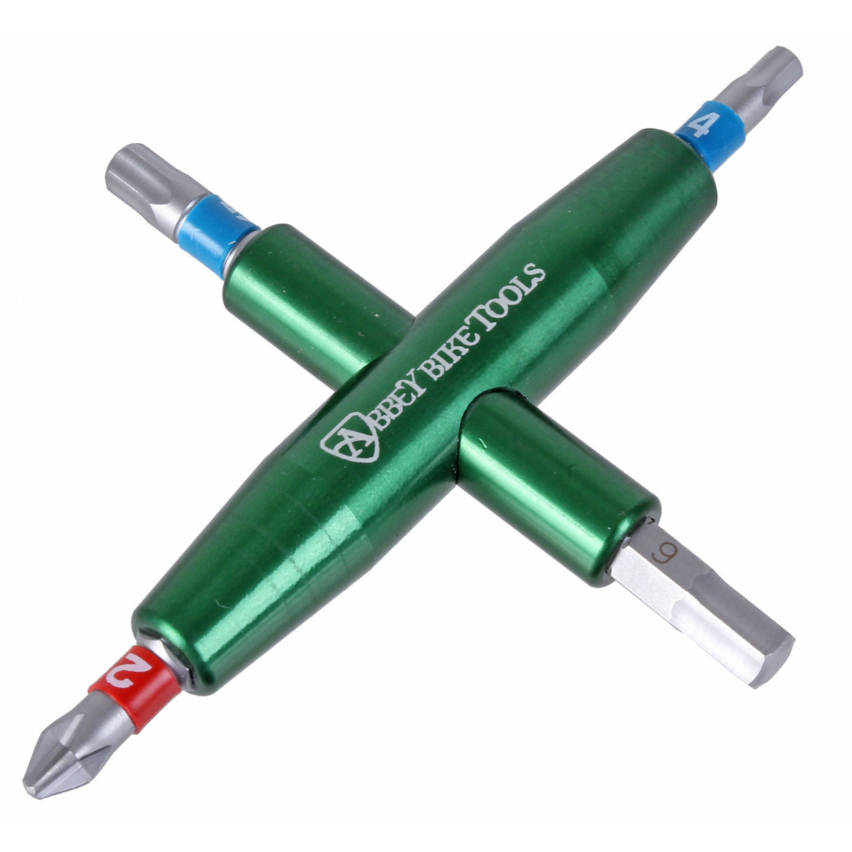 4-Way Multi-Tool with 4, 5, 6, #2 Jis Bits