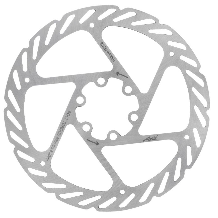 G3 CleanSweep 6-Bolt Rotor, 180mm