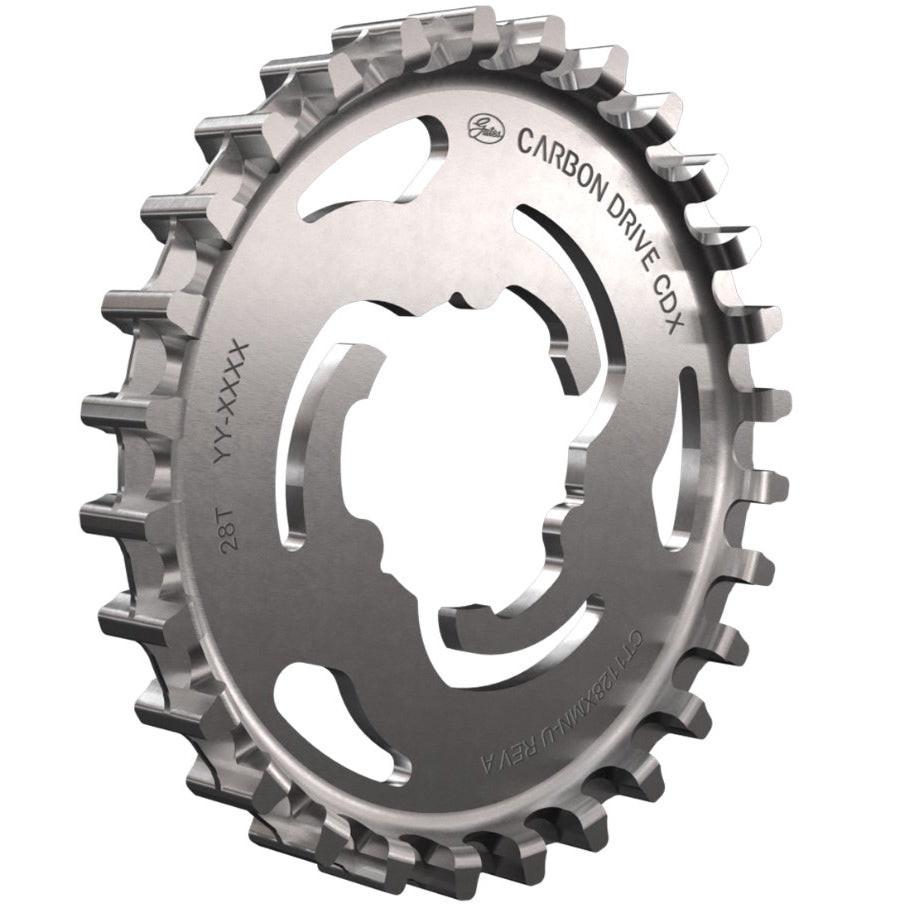 Belt Drive CDX Rear Cog, SureFit 3-Lobe Unified, 28t