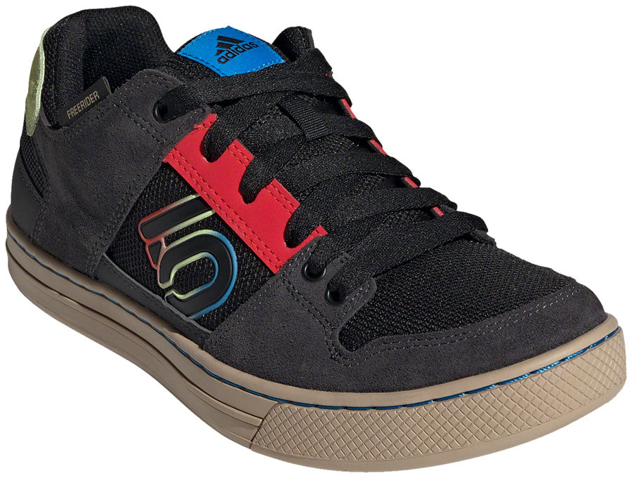 Five Ten Freerider Flat Shoes - Men's Core Black/Carbon/Pulse Lime 10