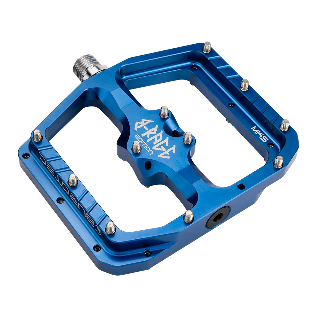 Penthouse Flat MK5 B-Rage Edition Pedals, Deep Blue
