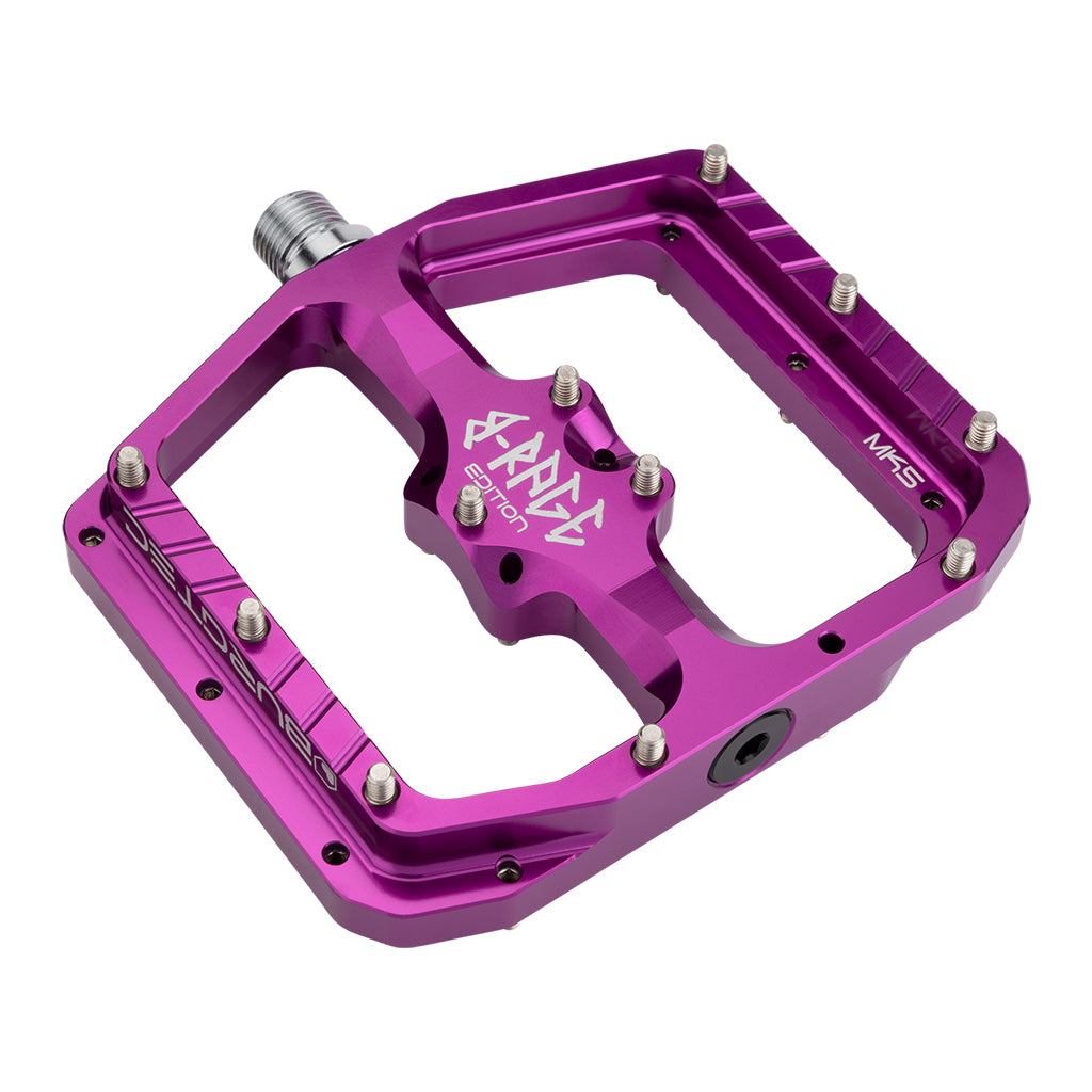 Penthouse Flat MK5 B-Rage Edition Pedals, Purple Rain