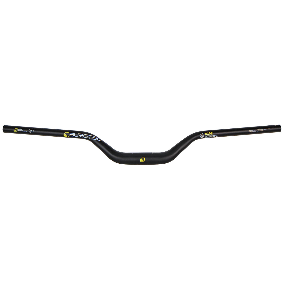 Josh Bryceland Ride Wide Rise Bar, (35) 65/800mm, Blk