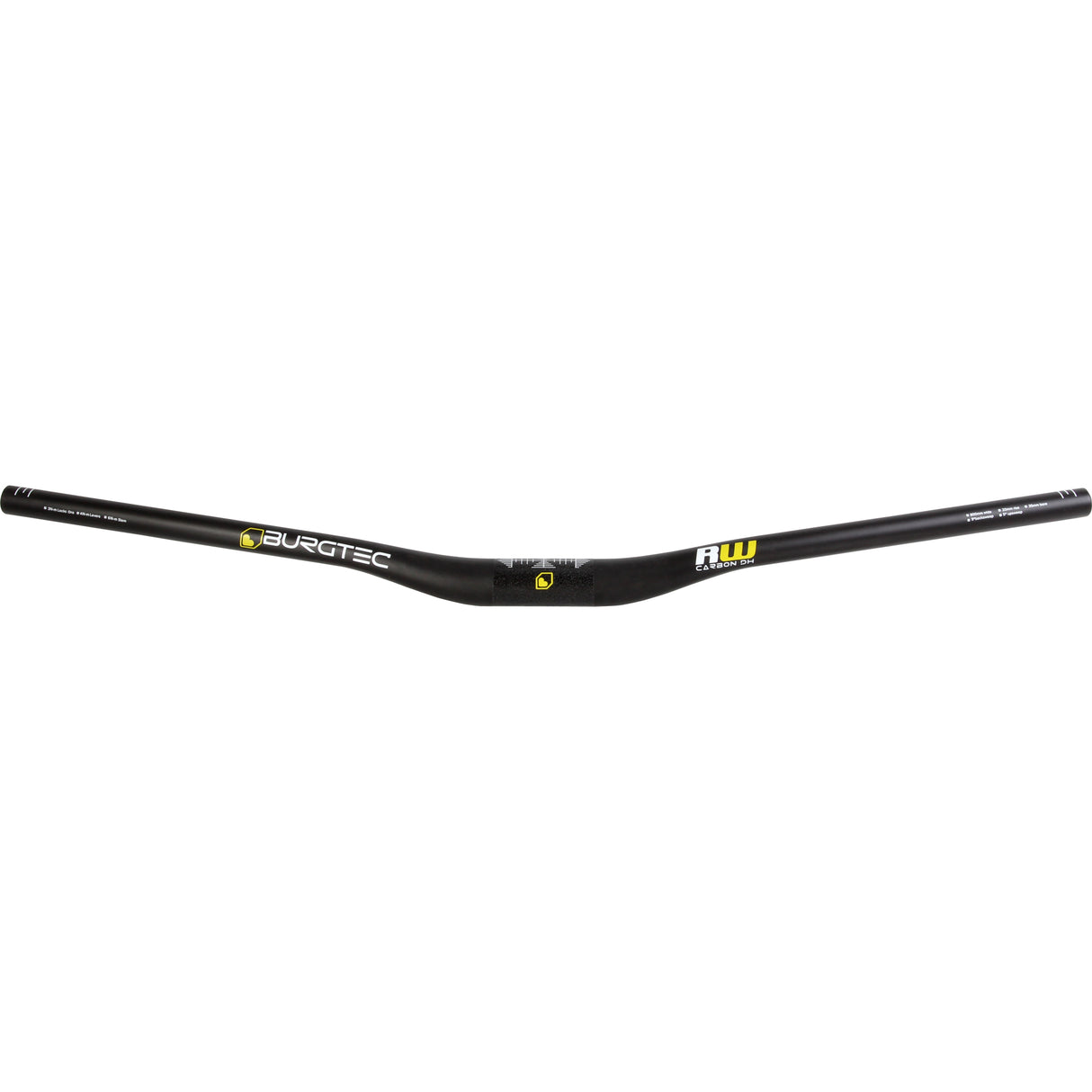 Ride Wide Carbon DH Riser Bar, (35) 20/800mm, UD Blac