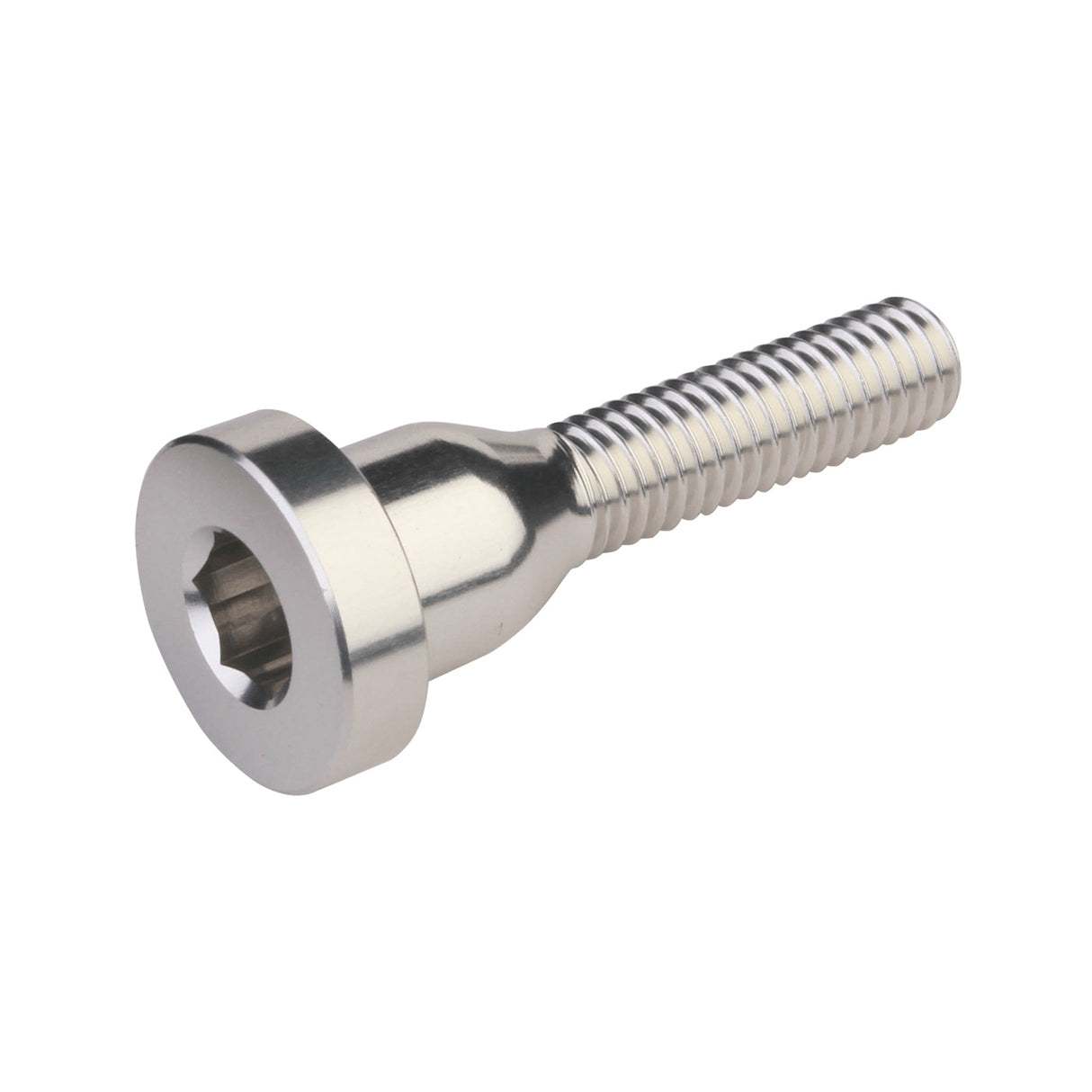 Top Cap Bolt, Rhodium Silver