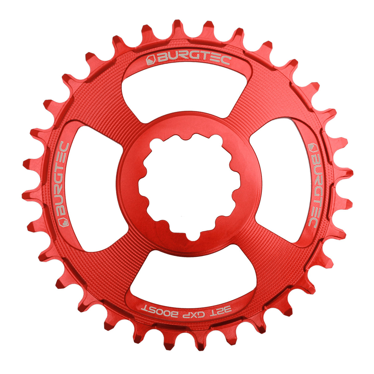 GXP Boost 3mm Thick Thin Chainring, 32T, Race Red