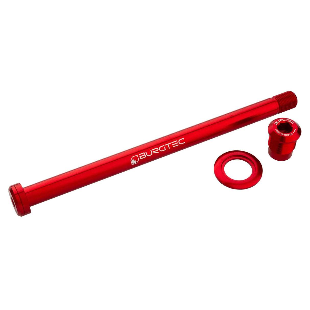 Trek 184.5mm Rear Axle, Race Red