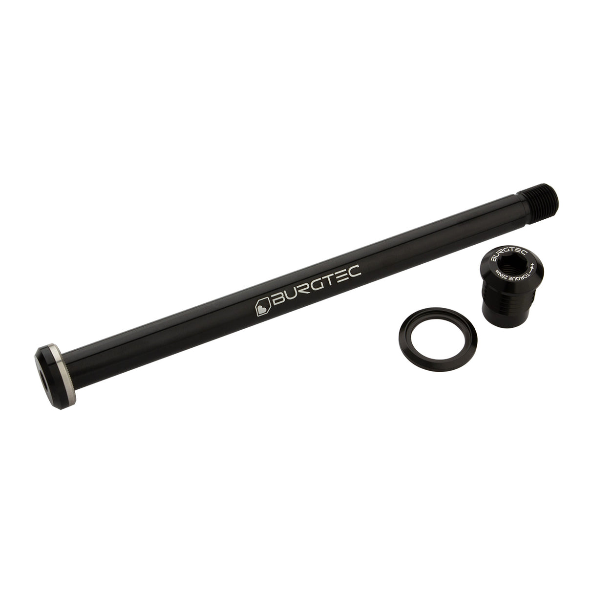 Yeti Boost Rear Axle, 12x174mm, Burgtec Black