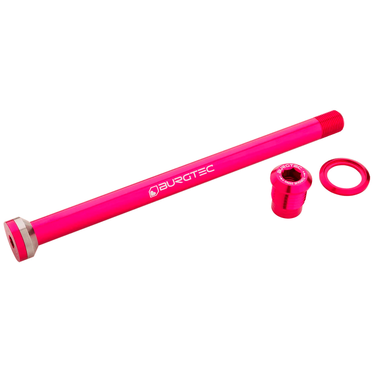 Transition 175mm UDH Rear Axle, Toxic Barbie Pink
