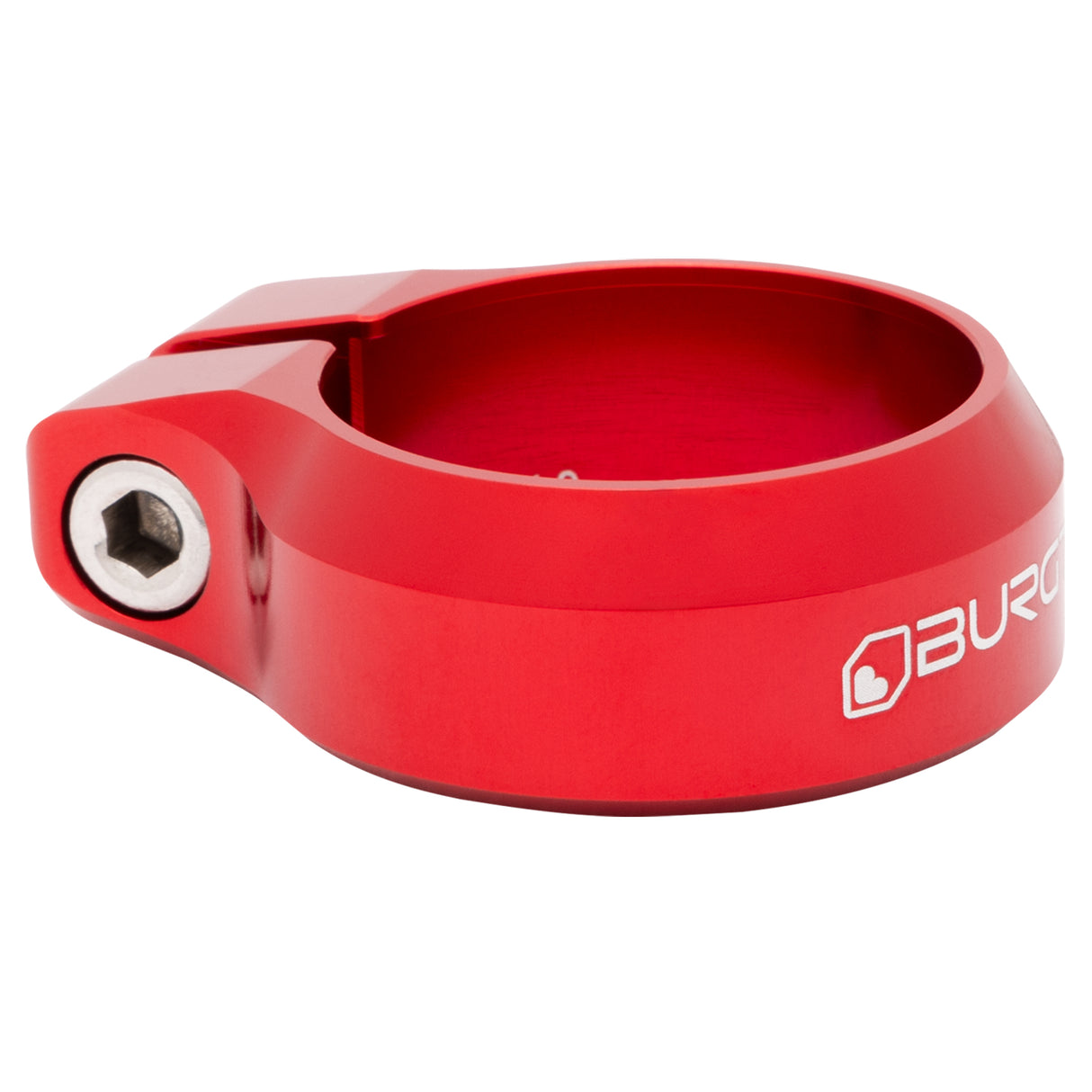 Seat Clamp, 34.9mm, Race Red