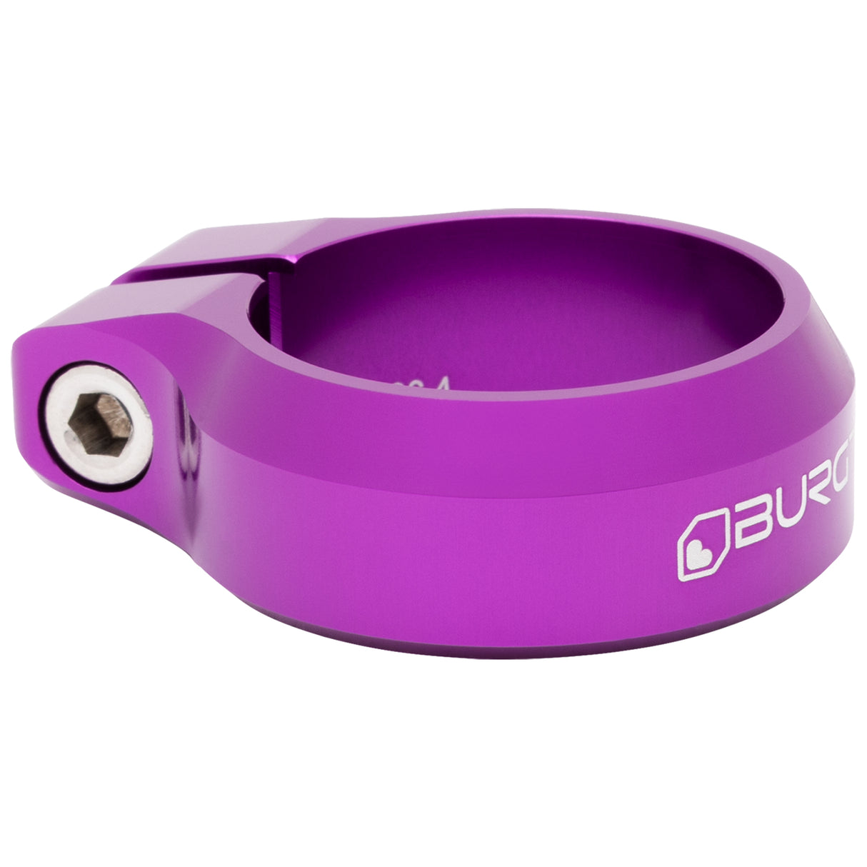Seat Clamp, 36.4mm, Purple Rain