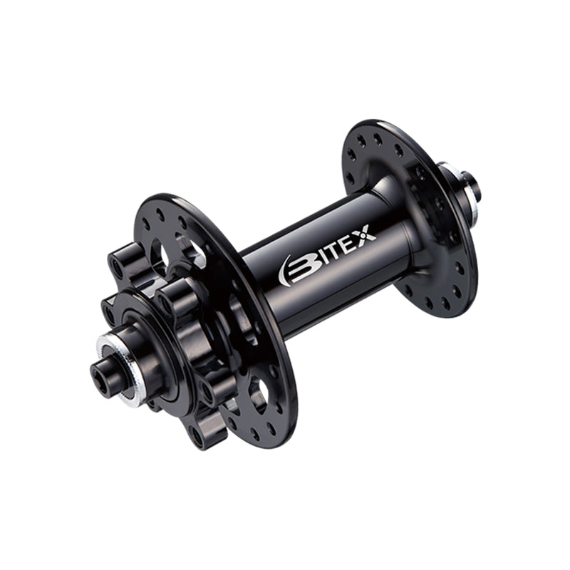 Hub Front, 6B Disc (BX201FG) 15x100mm TA, 32h, Black