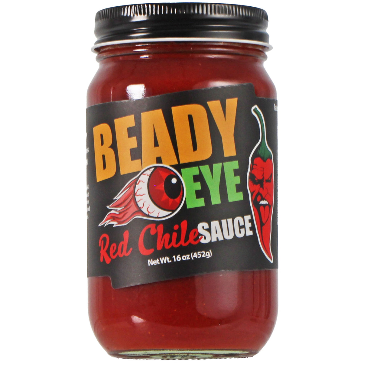 Beady Eye Red Chile Sauce, 16oz