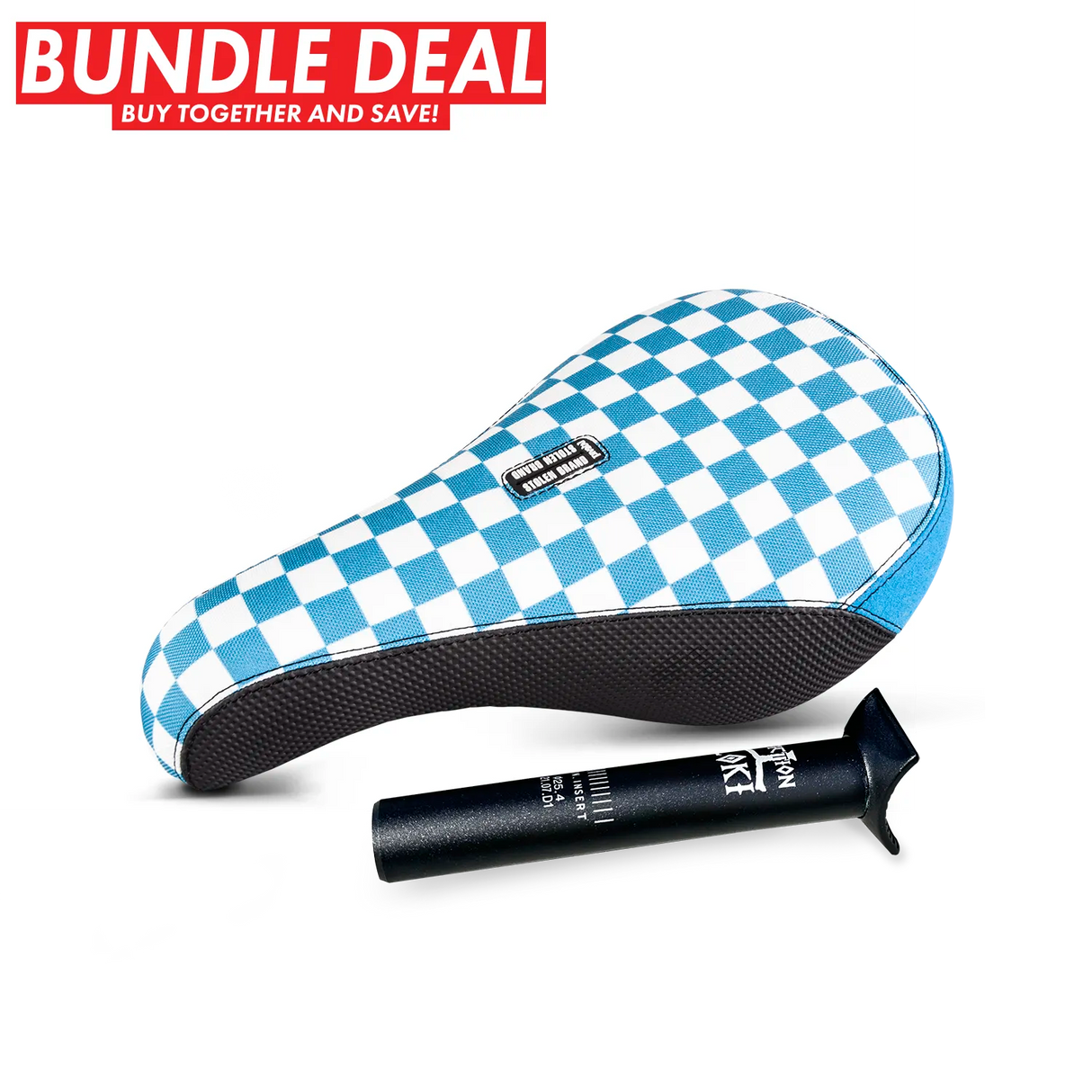 BUNDLE: FASTTIMES BLUE PIVOTAL SEAT & 150 or 300MM POST