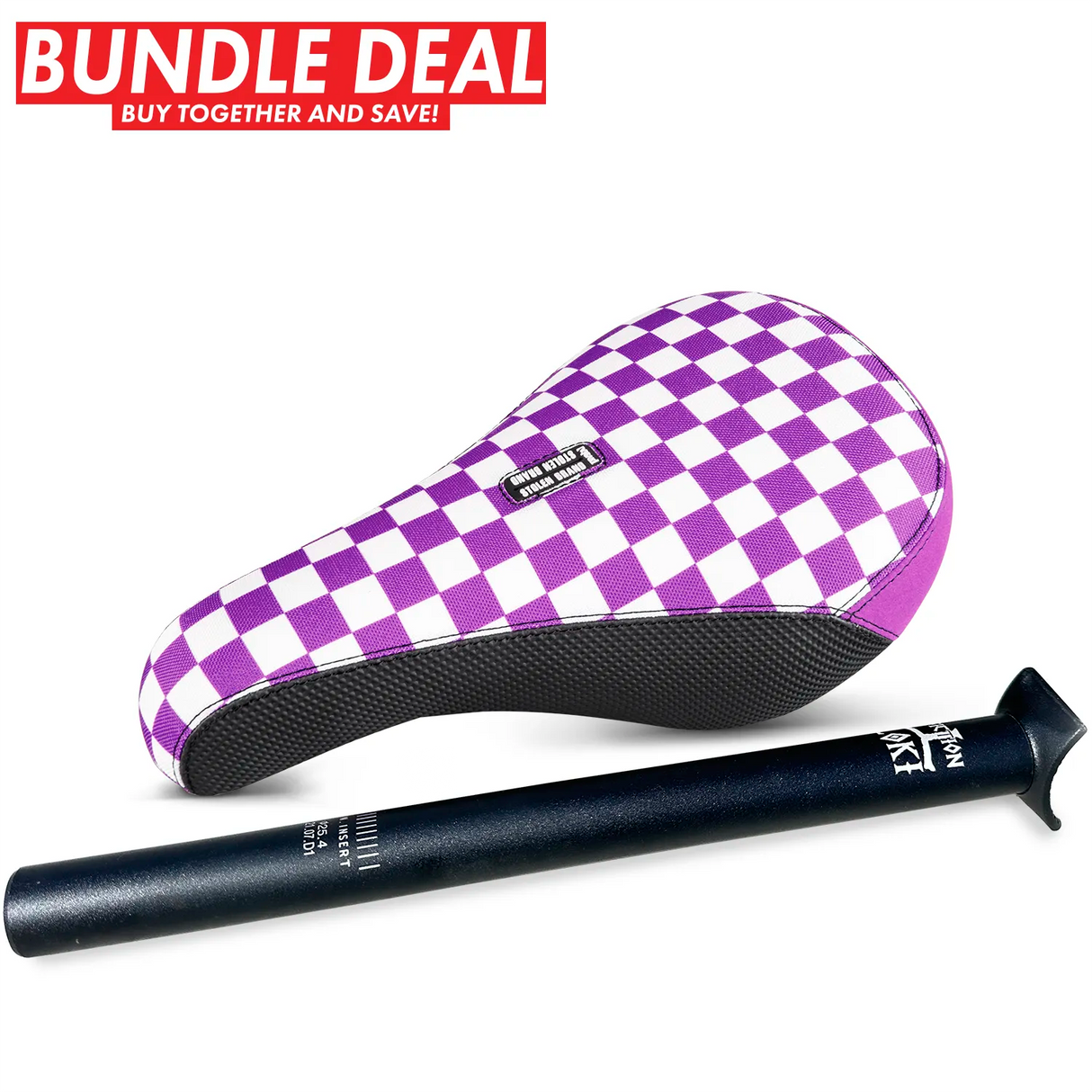 BUNDLE: FASTTIMES LAVENDER PIVOTAL SEAT & 150 or 300MM POST