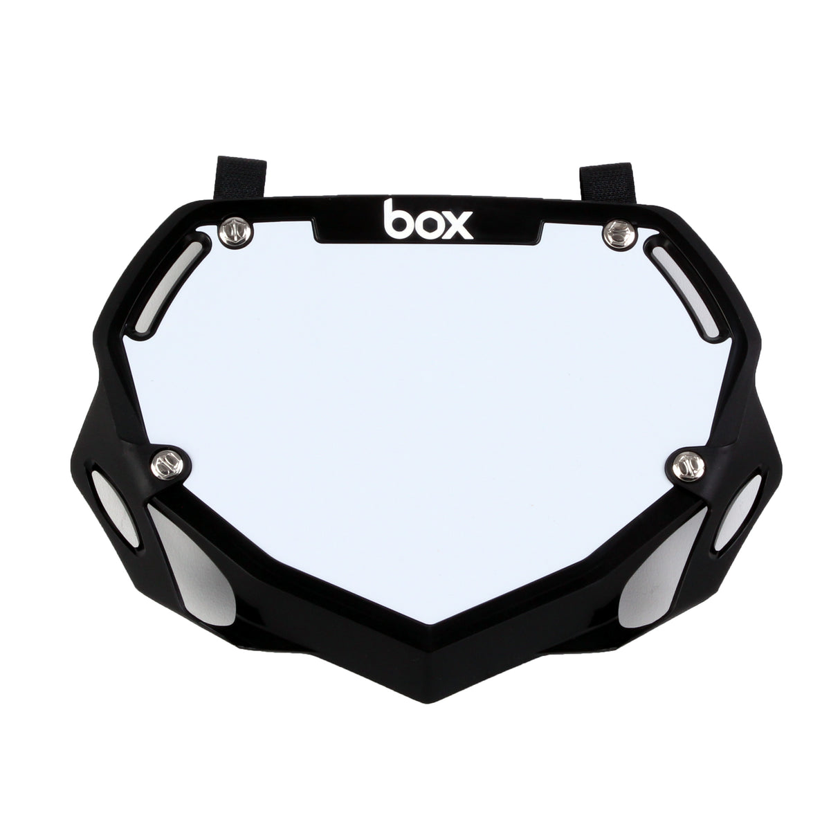 Box Two Number Plate, Black - Small