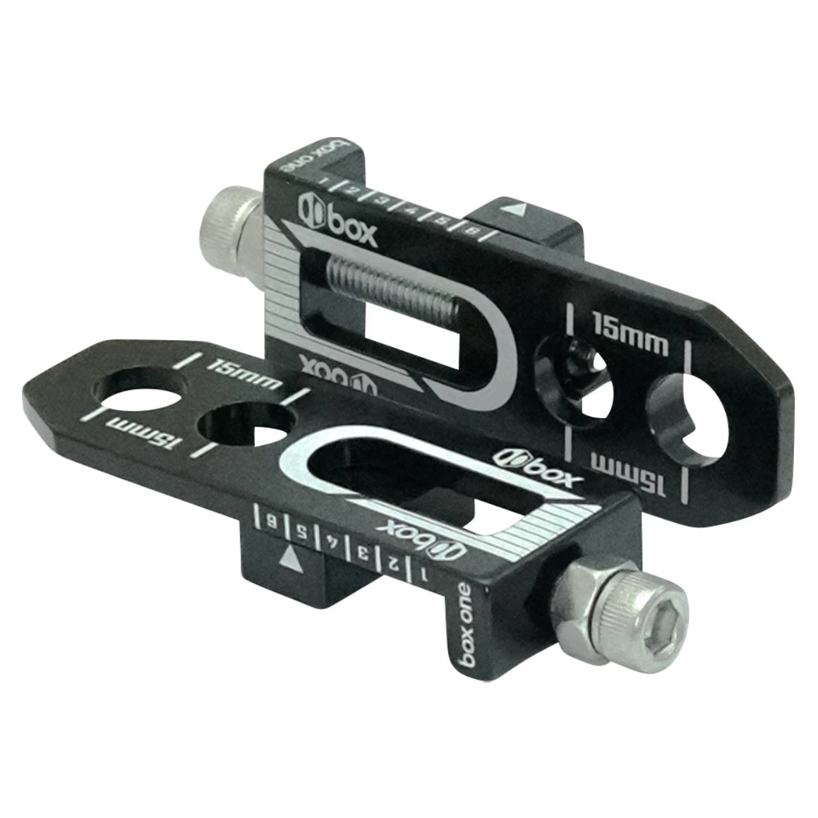 BOX One 10mm X 2 Hole Axle Tensioner - Black
