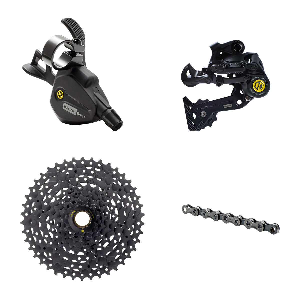 Four Prime 9 Groupset 8sp, Multi Shift