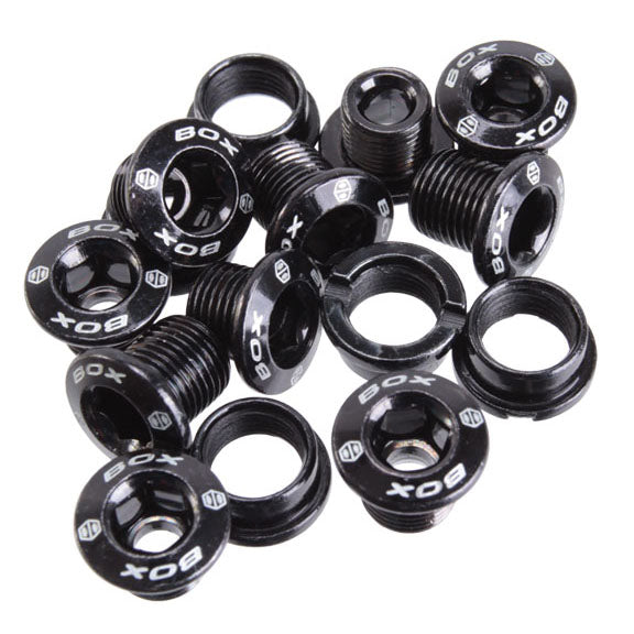 Spiral Chainring Bolt Kit, Black