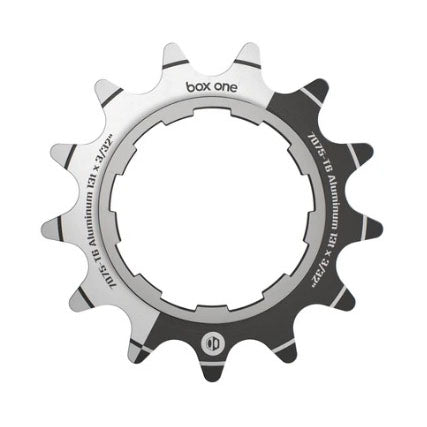 Box One 3/32" CNC AL 7075 Cog, Black - 13t