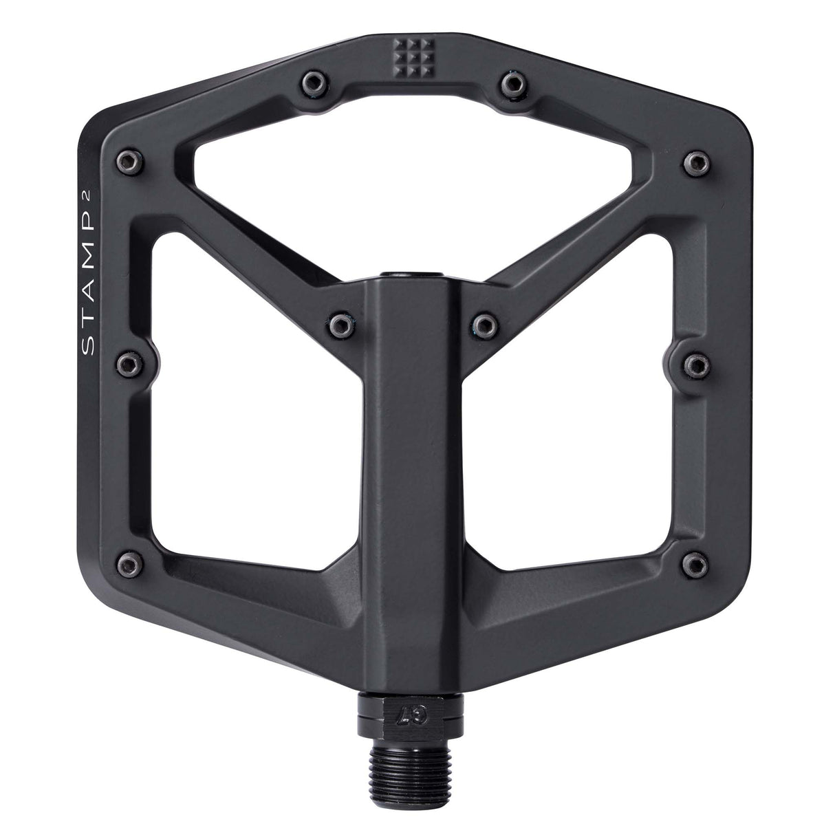 Stamp 2 Large Platform Pedals, Black