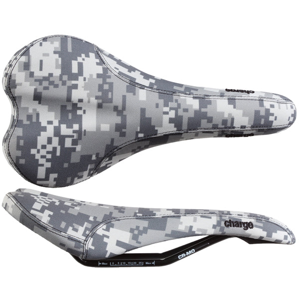Spoon Saddle, CrMo, Digi Snow Camo