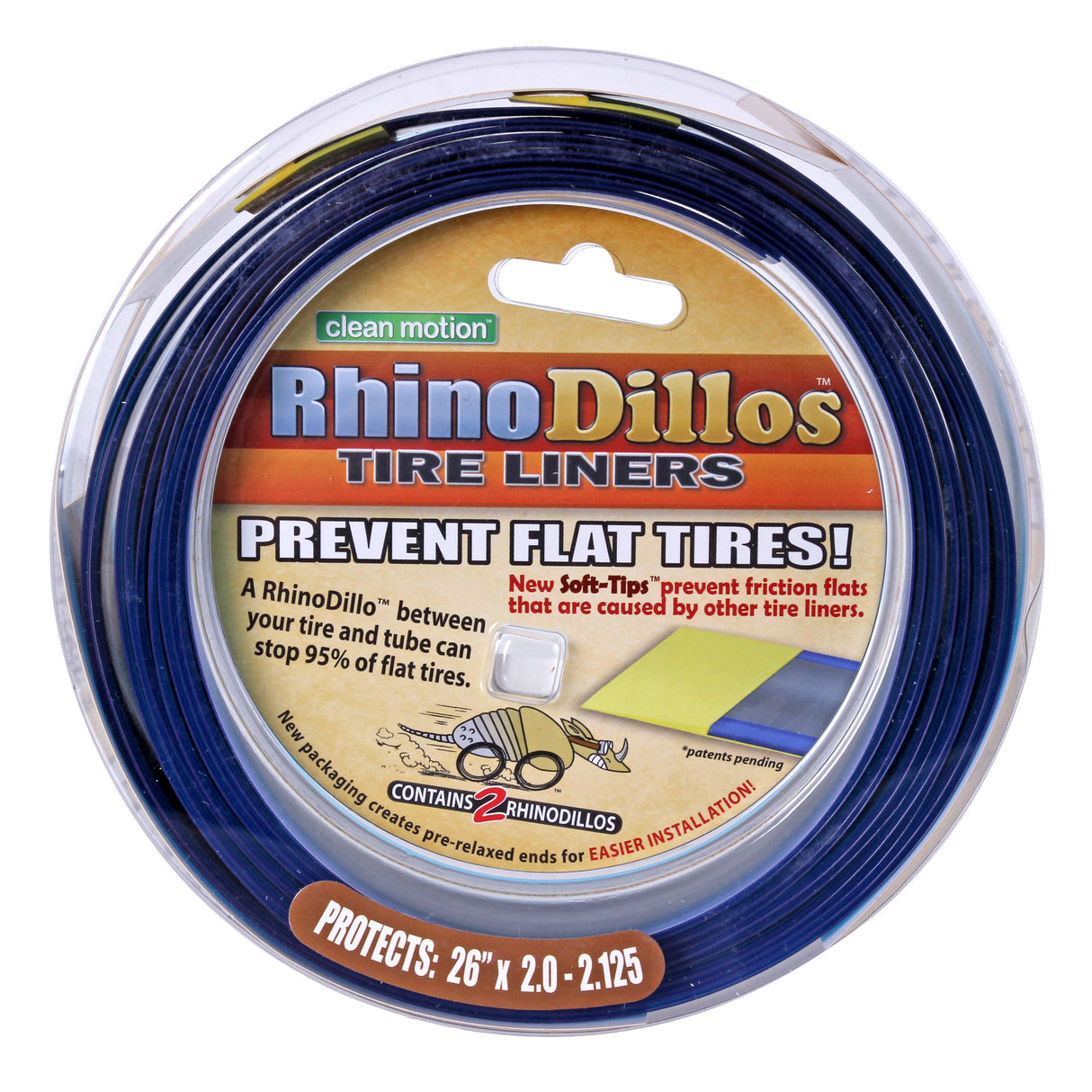 Tire Liner, 26x 2.0-2.125” (Pair) Brown