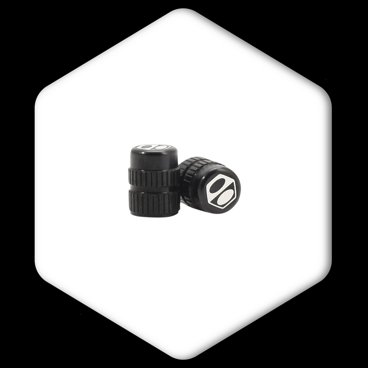 Box One Cube schrader valve caps
