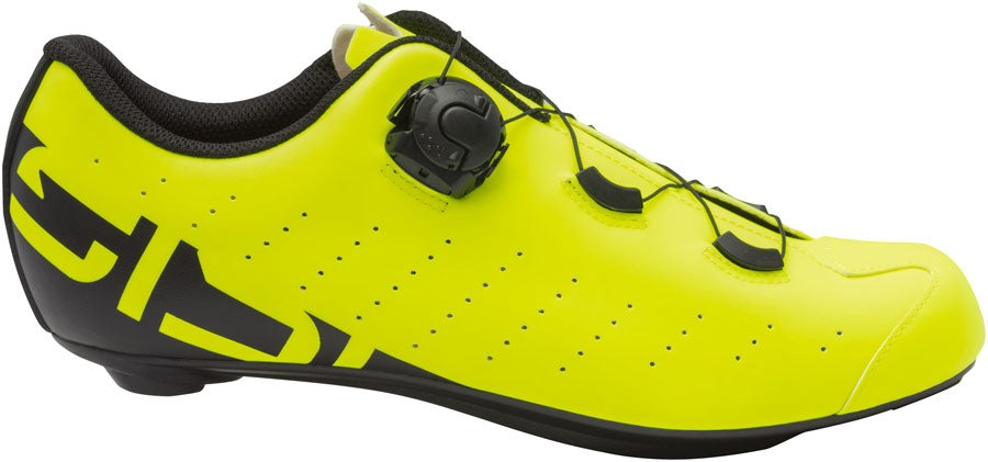 SIDI Fast 2 Road Shoes - Men's Yellow Fluo/Black 45.5