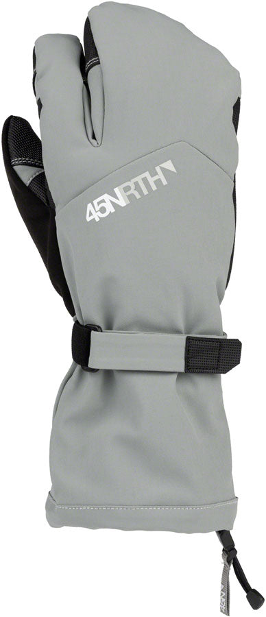 45NRTH 2024 Sturmfist 3 Gloves - Glacial Grey Lobster Style 2X-Large