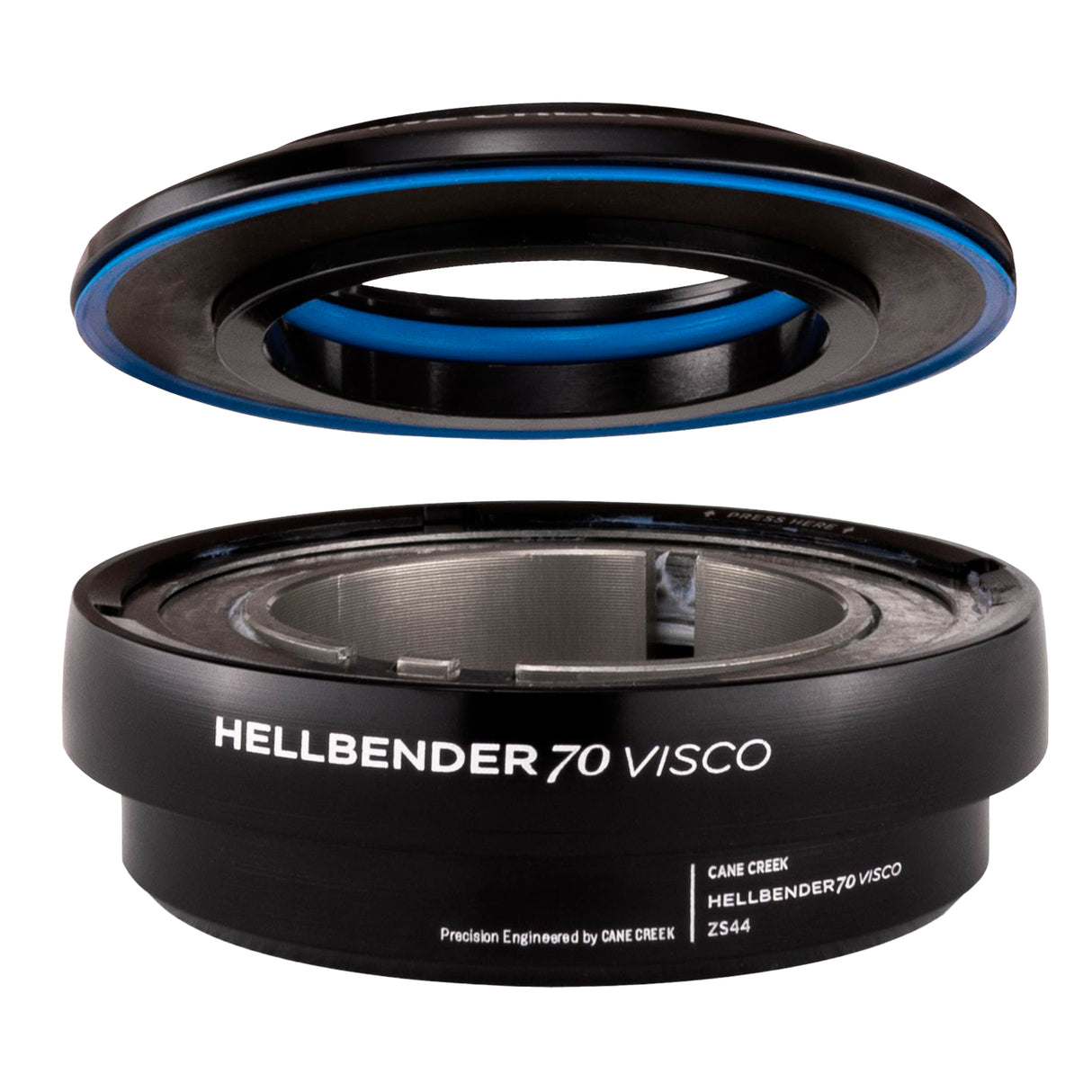 Hellbender 70 Viscoset Upper, ZS44/28.6 Black