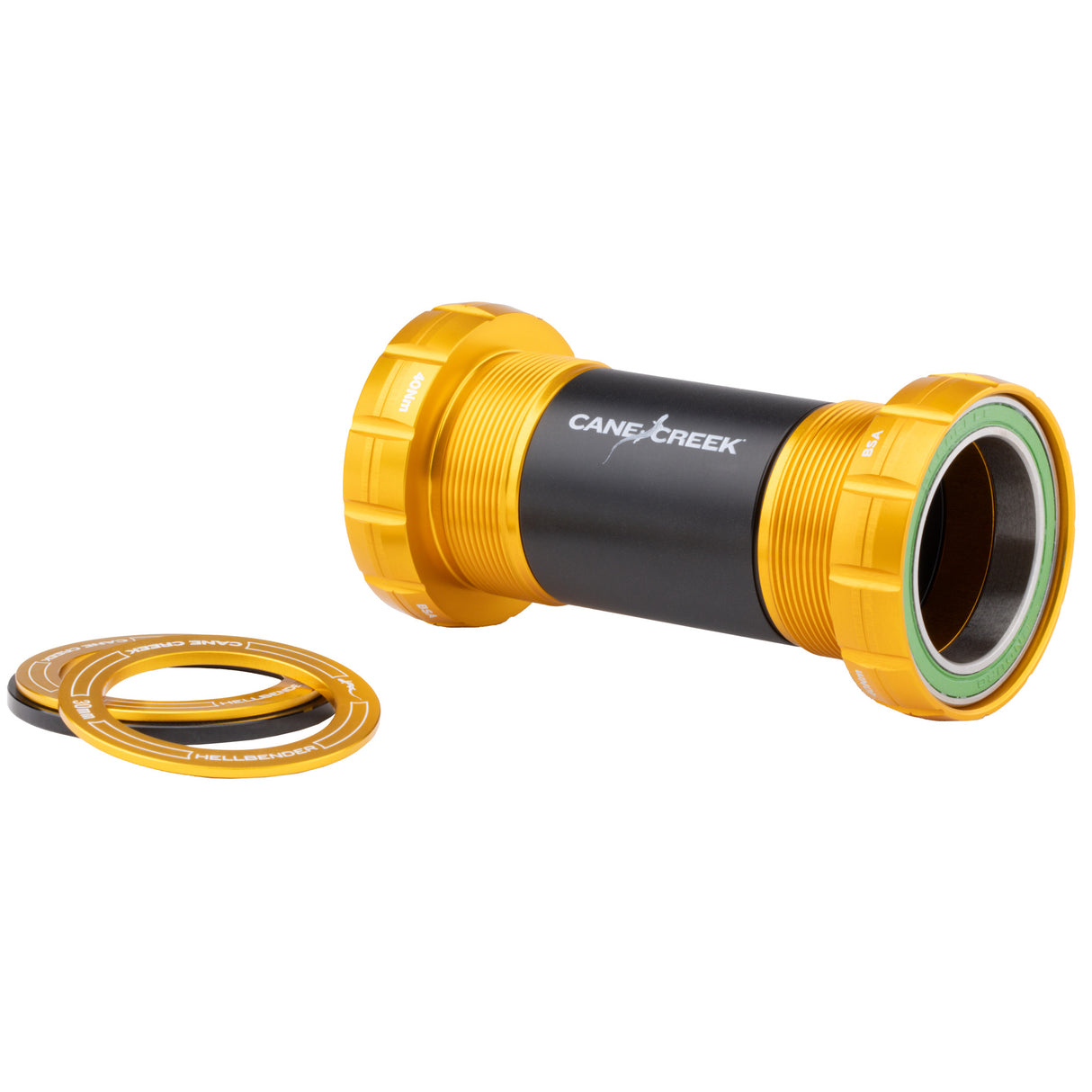 Hellbender 70 BSA Thread BB, 30mm, 68/73mm, Gold