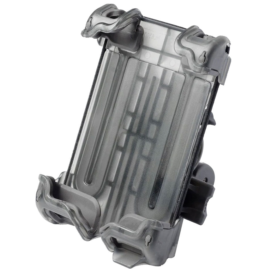 Hefty+ Holder Plus, Bar/Stem Mount - Clear/Black