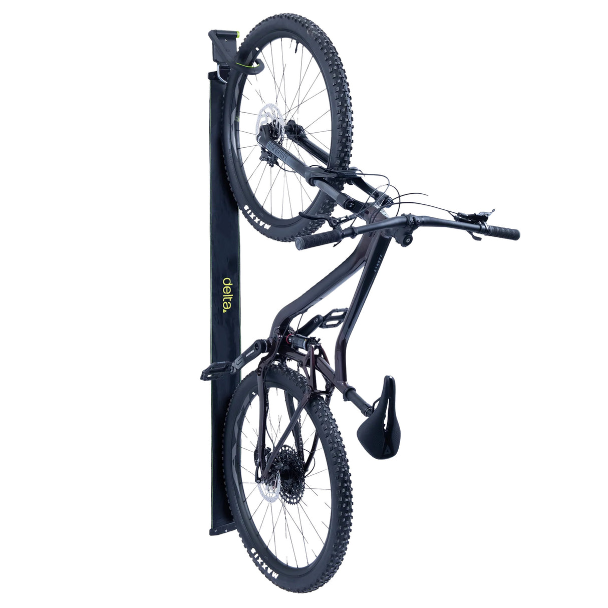 Wall Ride Bicycle Storage Hook, Black