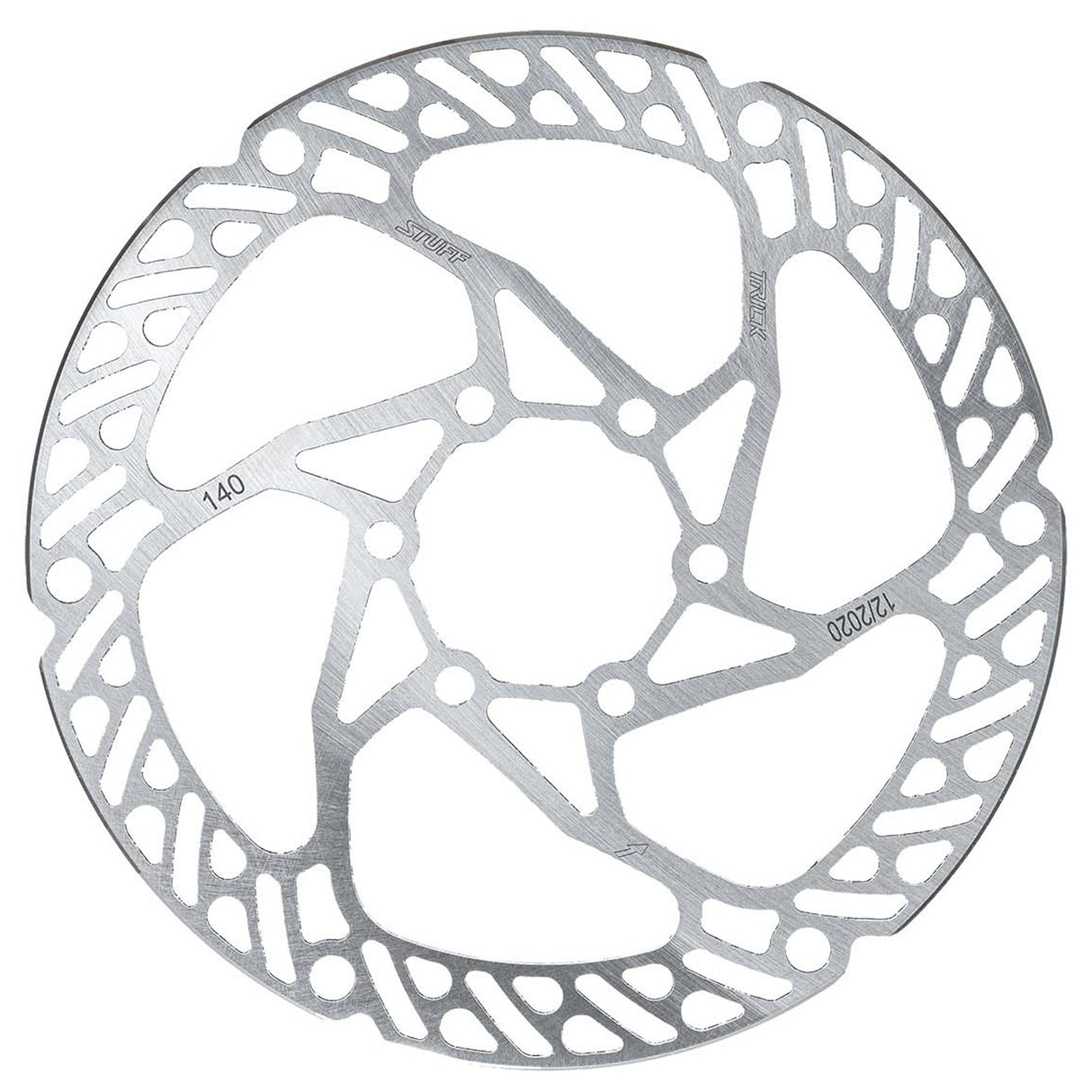 Ultra Light 140mm Rotor, 6-Bolt, Silver