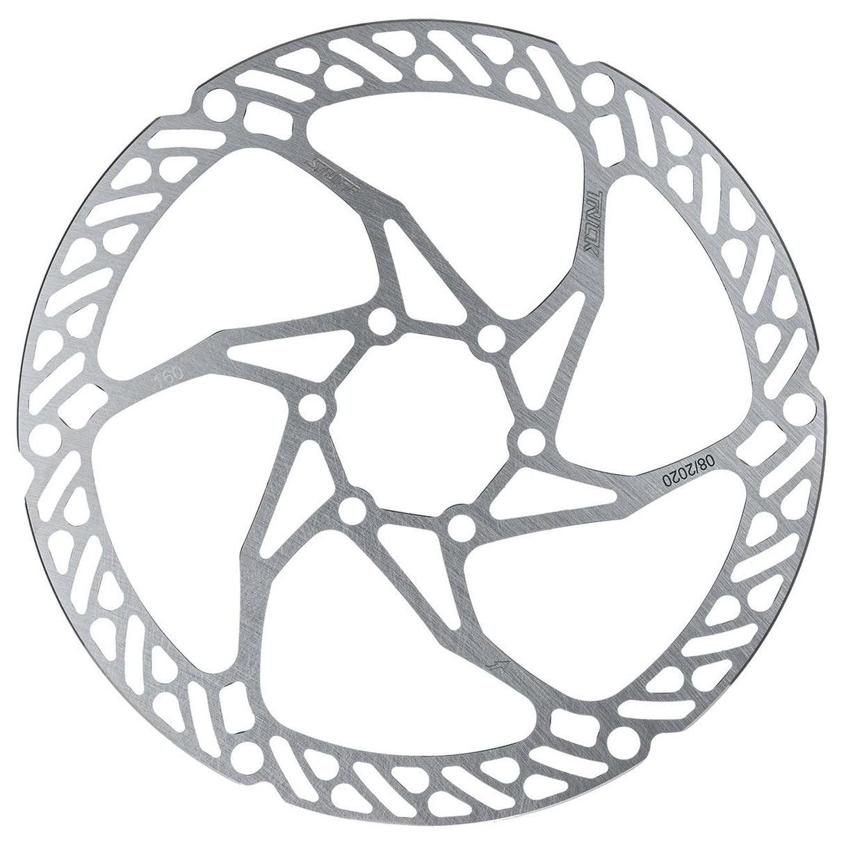 Ultra Light 160mm Rotor, 6-Bolt, Silver