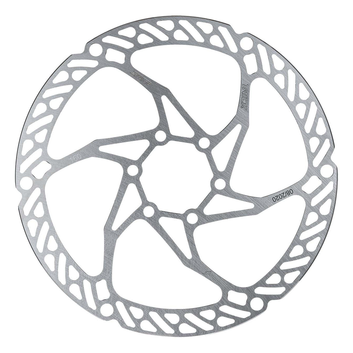 Ultra Light 180mm Rotor, 6-Bolt, Silver