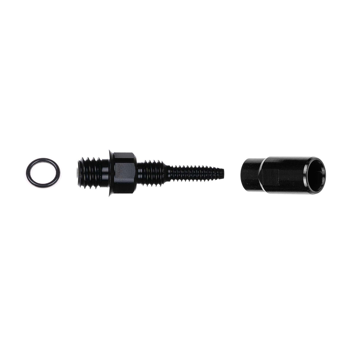 M6x1 Fitting For Beta Kevlar Hose, Black, Each