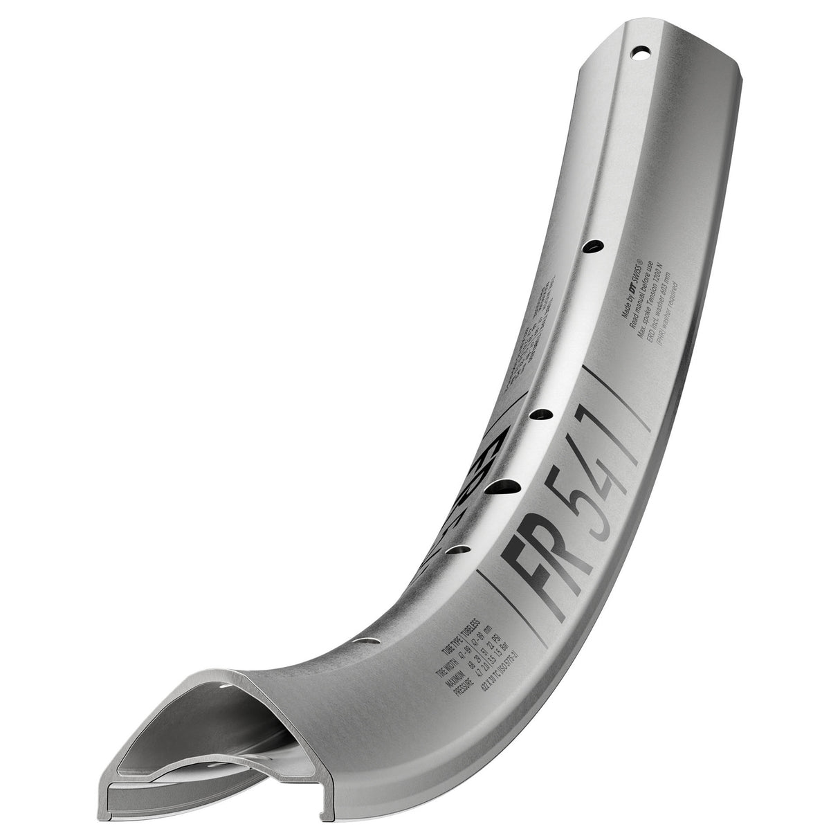 FR 541 Tubeless Ready 29" Disc Rim, 32h, Silver