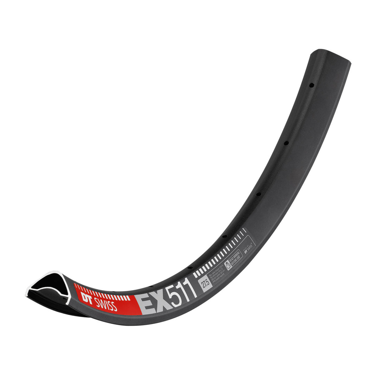 EX 511 Tubeless Ready 29" Disc Rim, 32h, Black